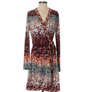 BCBGMAXAZRIA Wrap Tie Casual Dress